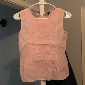 gap, light pink blouse, children xl (12)